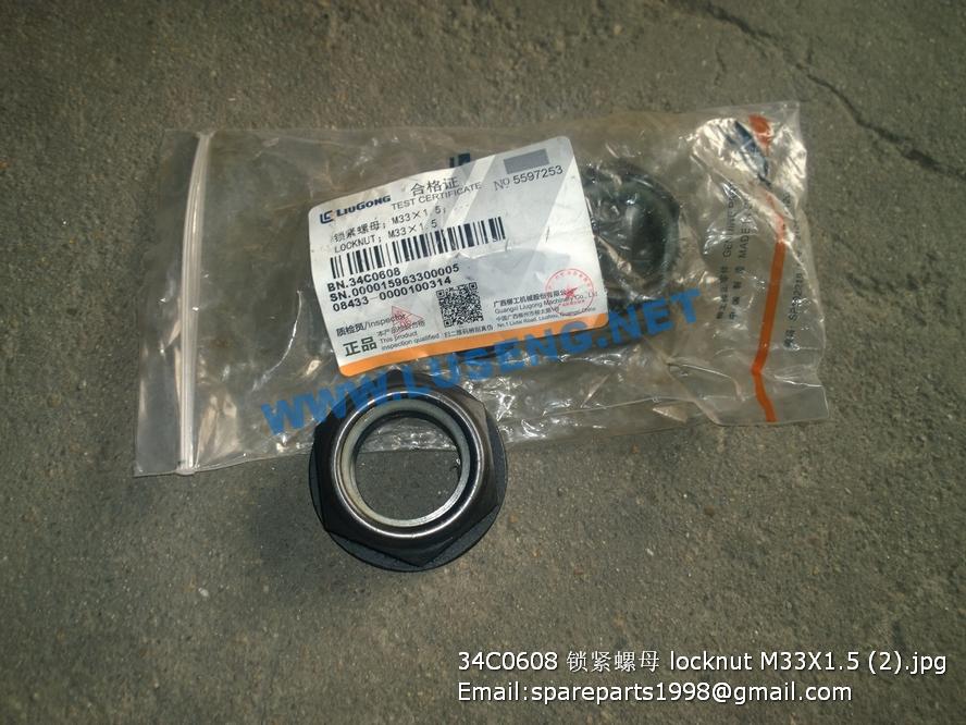 34c0608 Lock Nut M33x1 5 Luseng