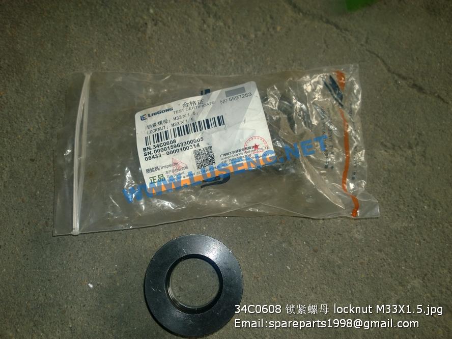 34c0608 Lock Nut M33x1 5 Luseng